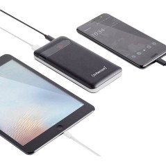 Intenso Powerbank PD10000 - 10000mAh Black Power Bank | Compact & Fast Charging Solution